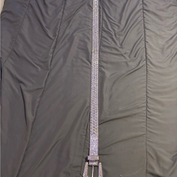 BB Simons Rhinestone Studded Belt - Picture 3 of 4